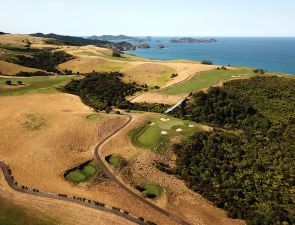 Kauri Cliffs 5th Aerial Angle